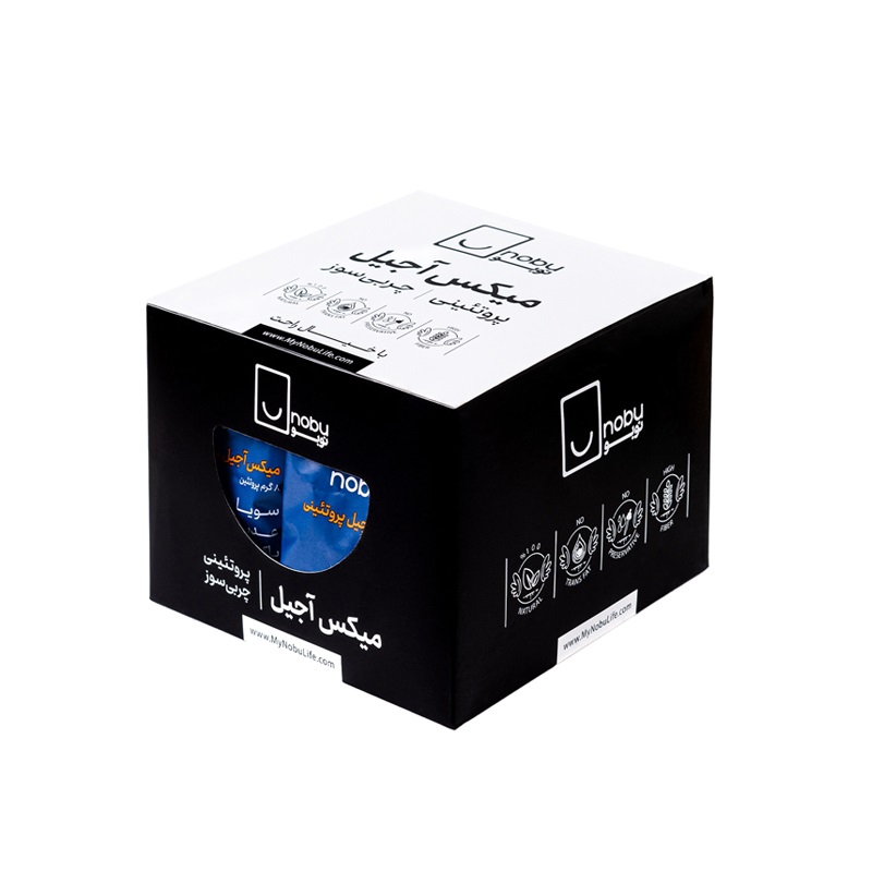 عکس میکس آجیل پروتئینی نوبو