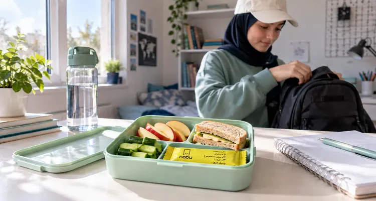 پروتئین-بار-نوبو-در-میان-وعده-مدرسه